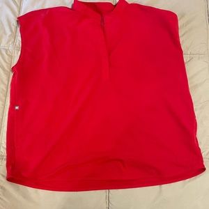 Figs Raphaela top red XL